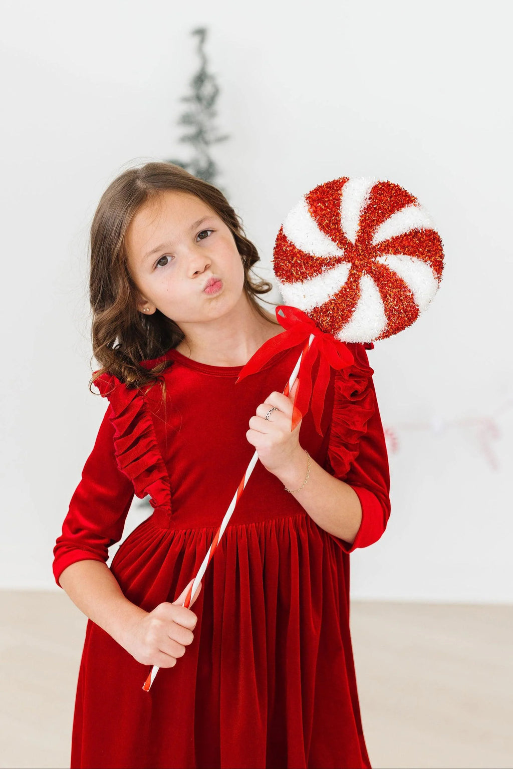 Christmas Red Velvet Dress