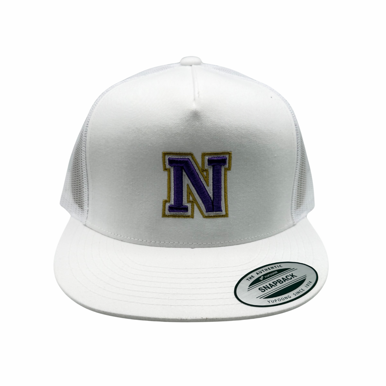 Navarro Puff white flatbill