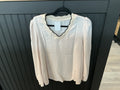 Beige Long Sleeve with Black Detail