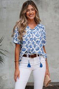 Tassel Tie Top