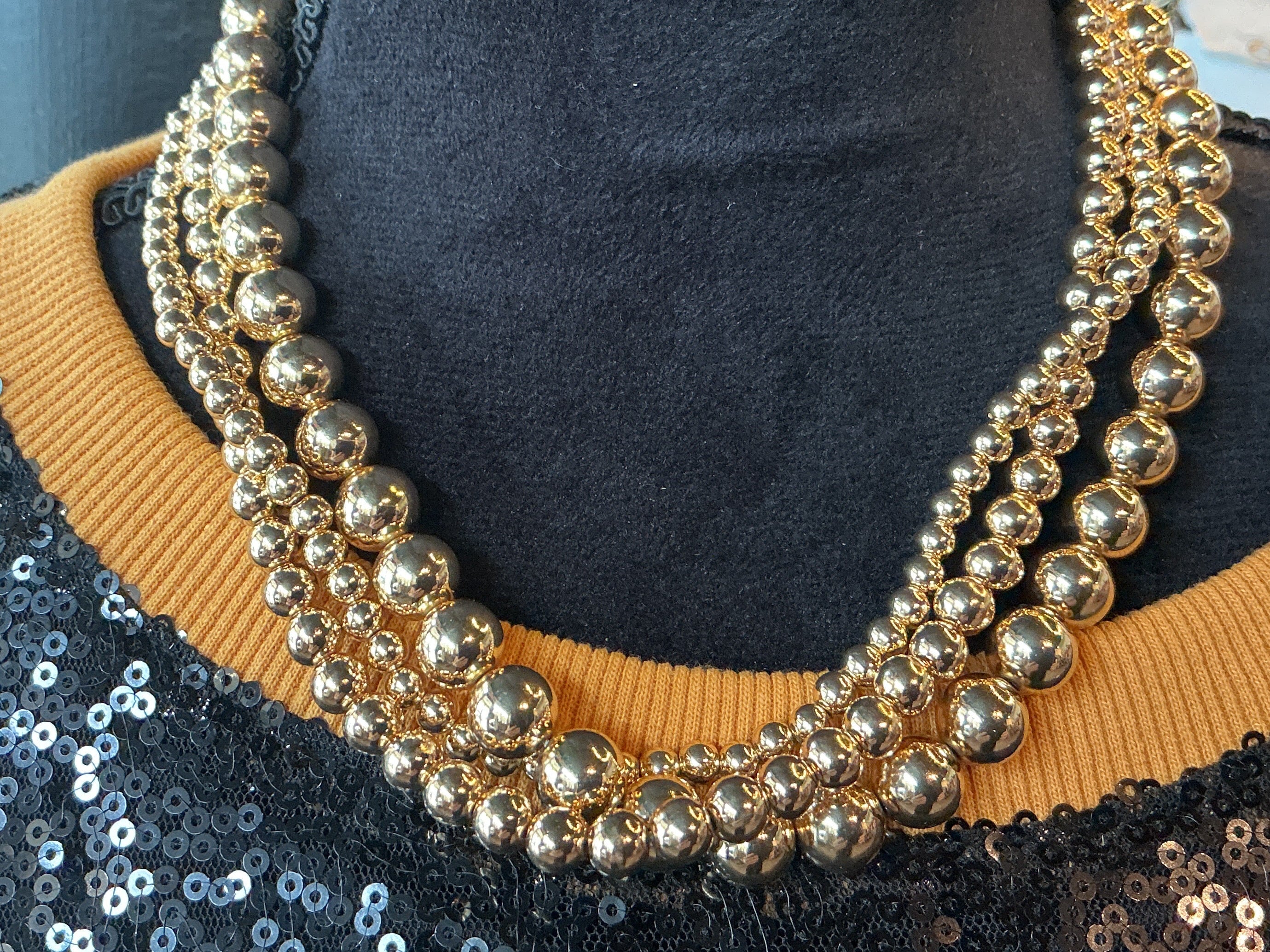 Caroline Hill Multi Ball Necklace