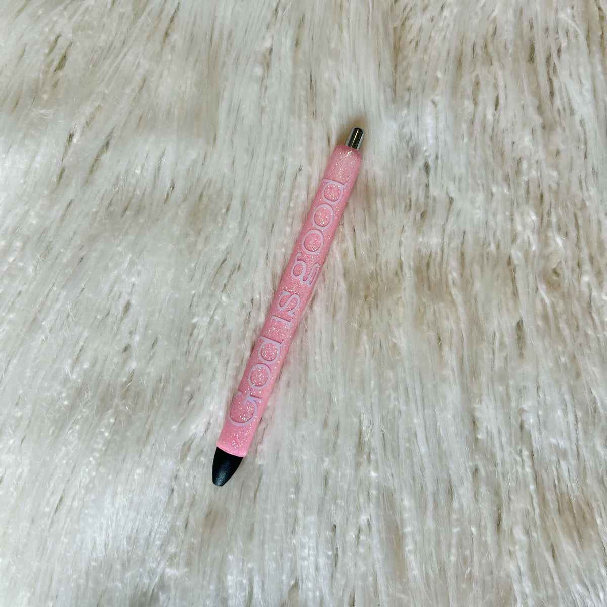 Pink God Is Good Pen