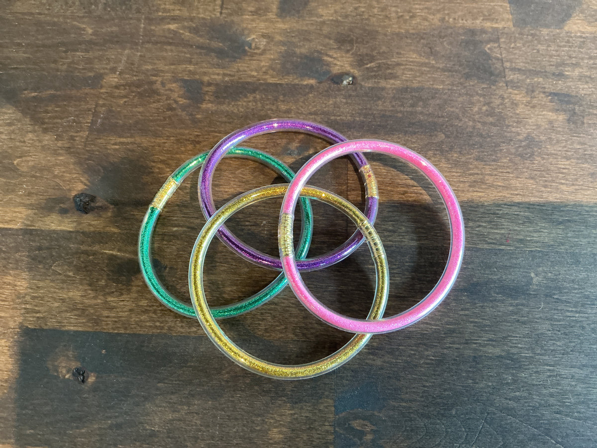 Glitter bracelets