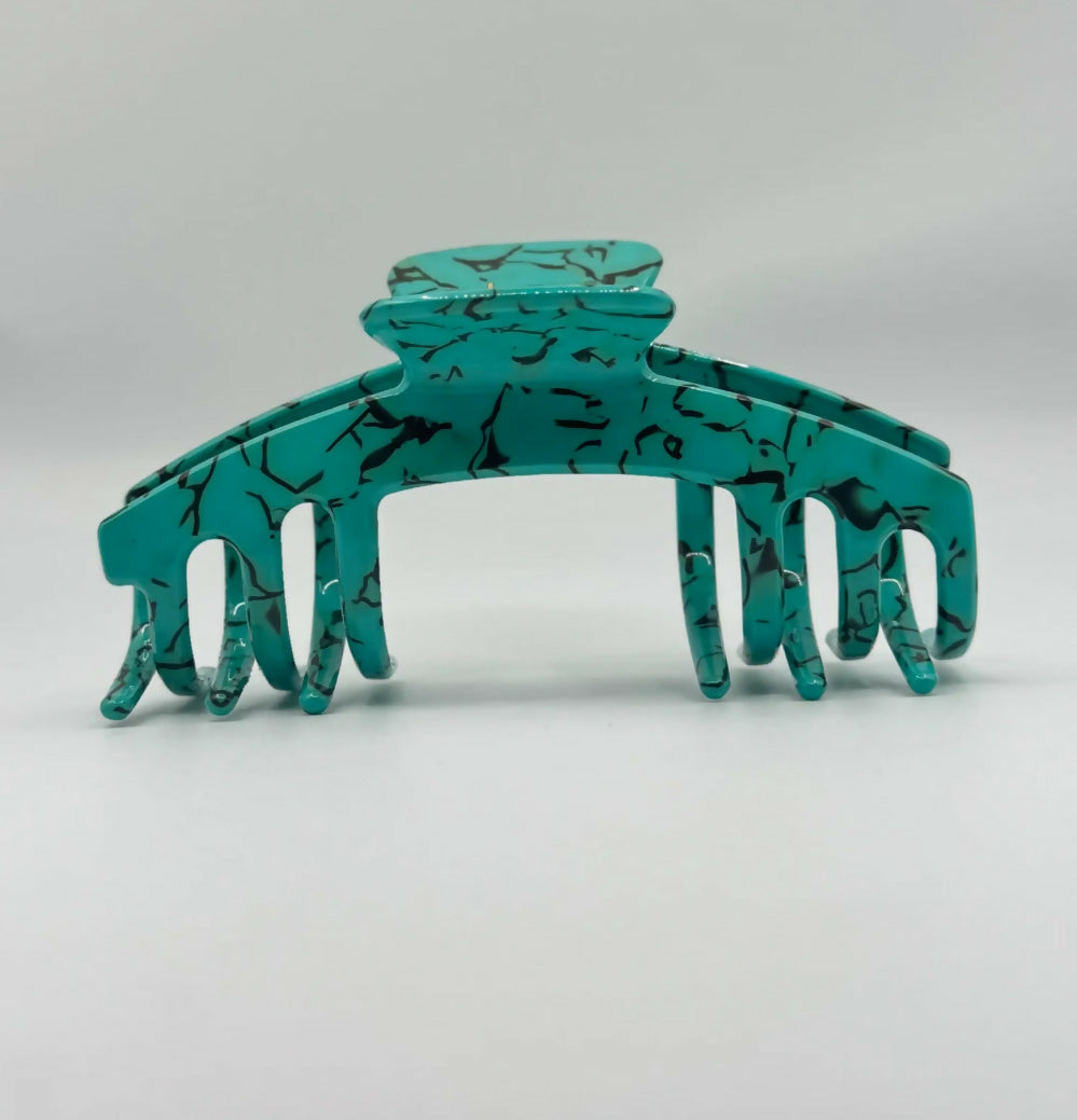 Turquoise Trucker claw