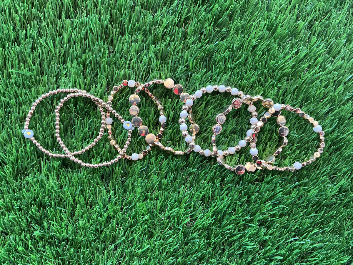 Gold Bead Bracelets