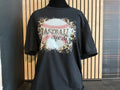 Black Leopard Baseball Mom Shirt