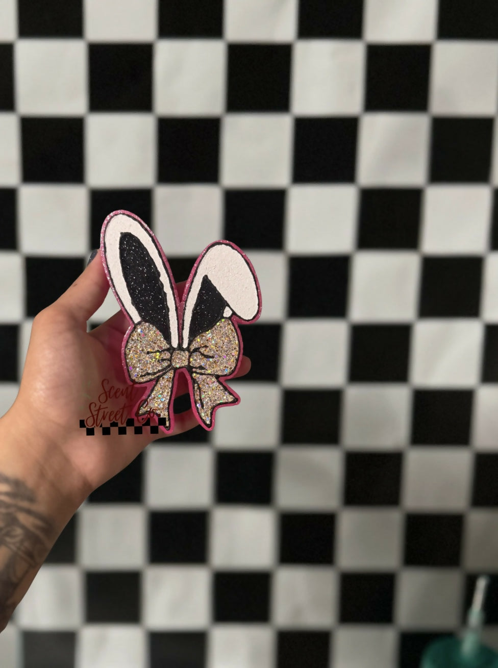 Freshie- Bunny Ears w/Bow