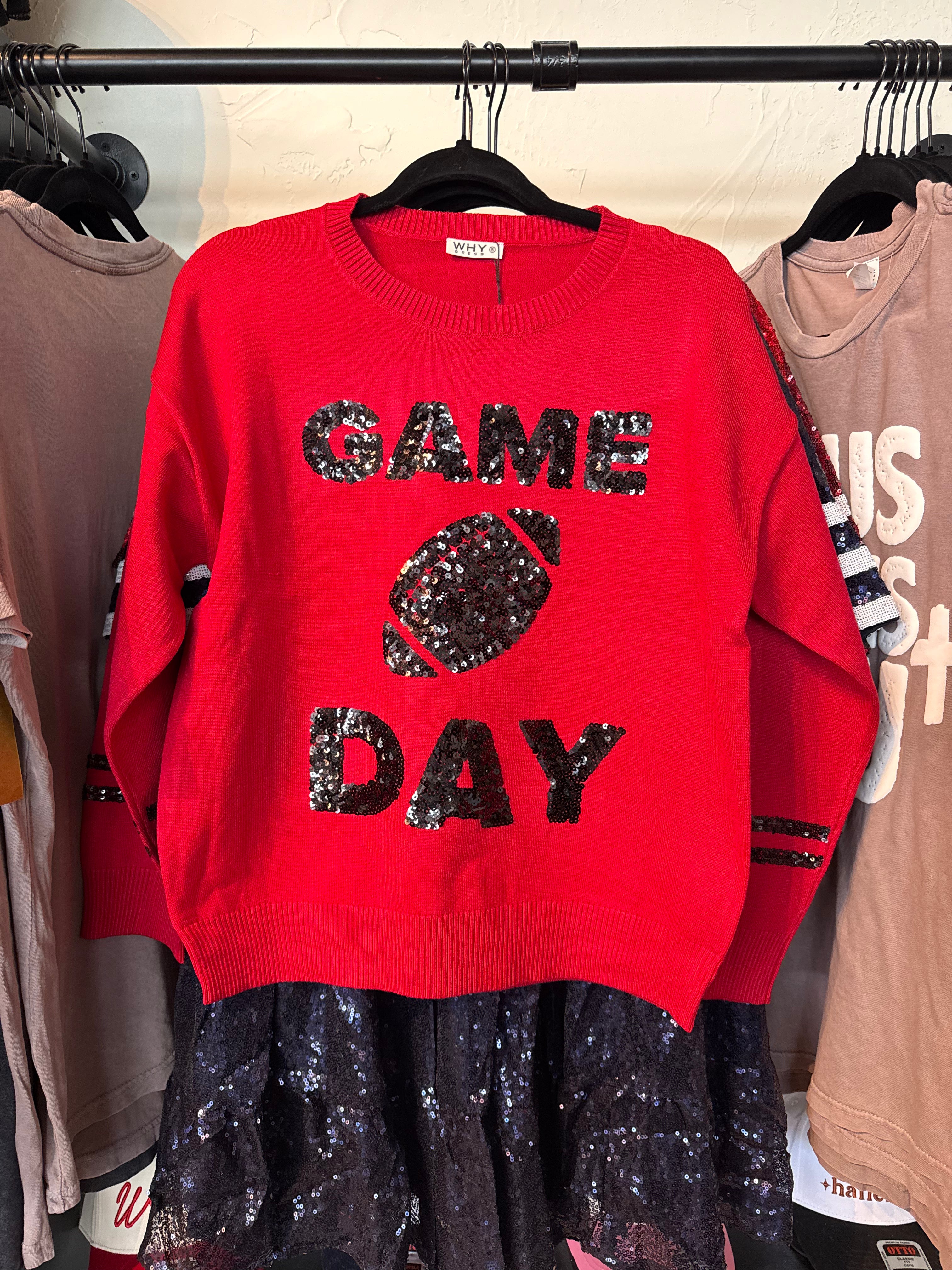 The Bonnie Red Sweater