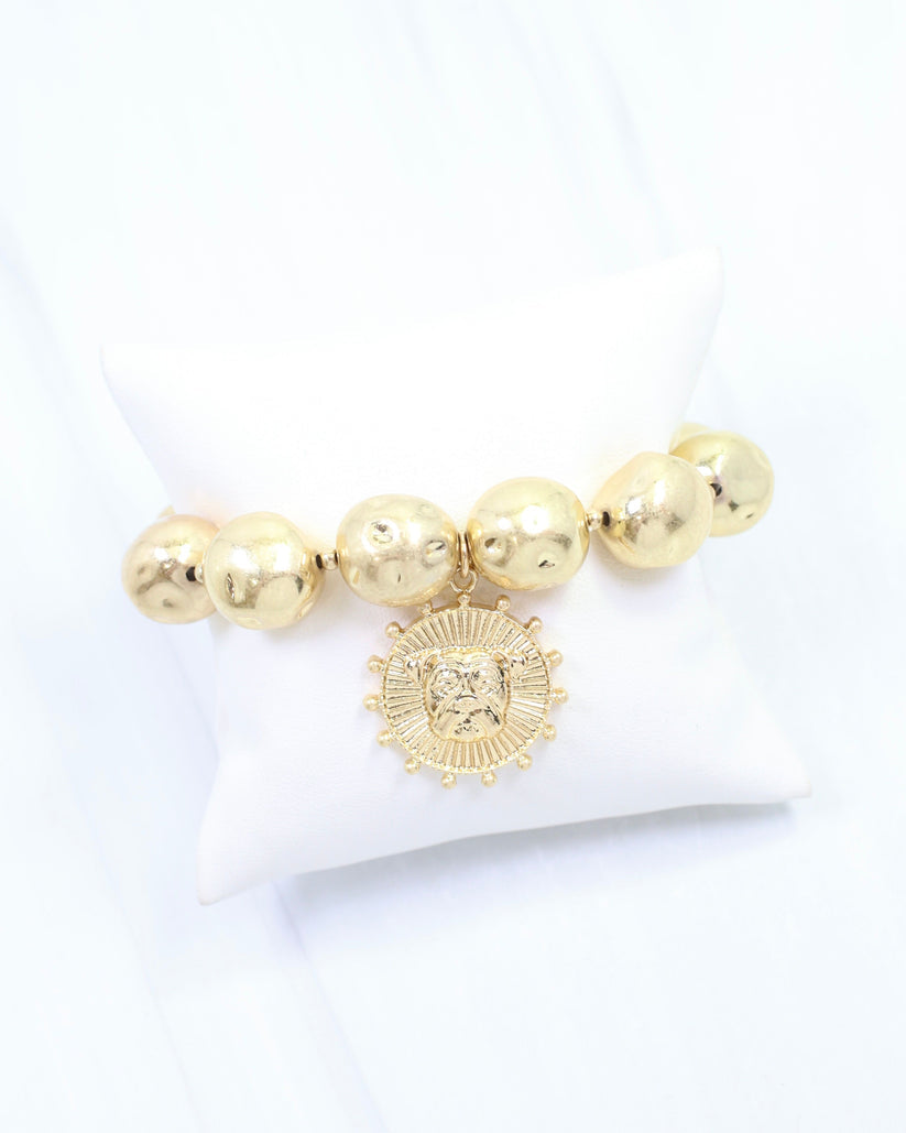 Caroline Hill Bubble Bracelet with Paw