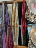 Gold with pearls Bad Girl Bandana