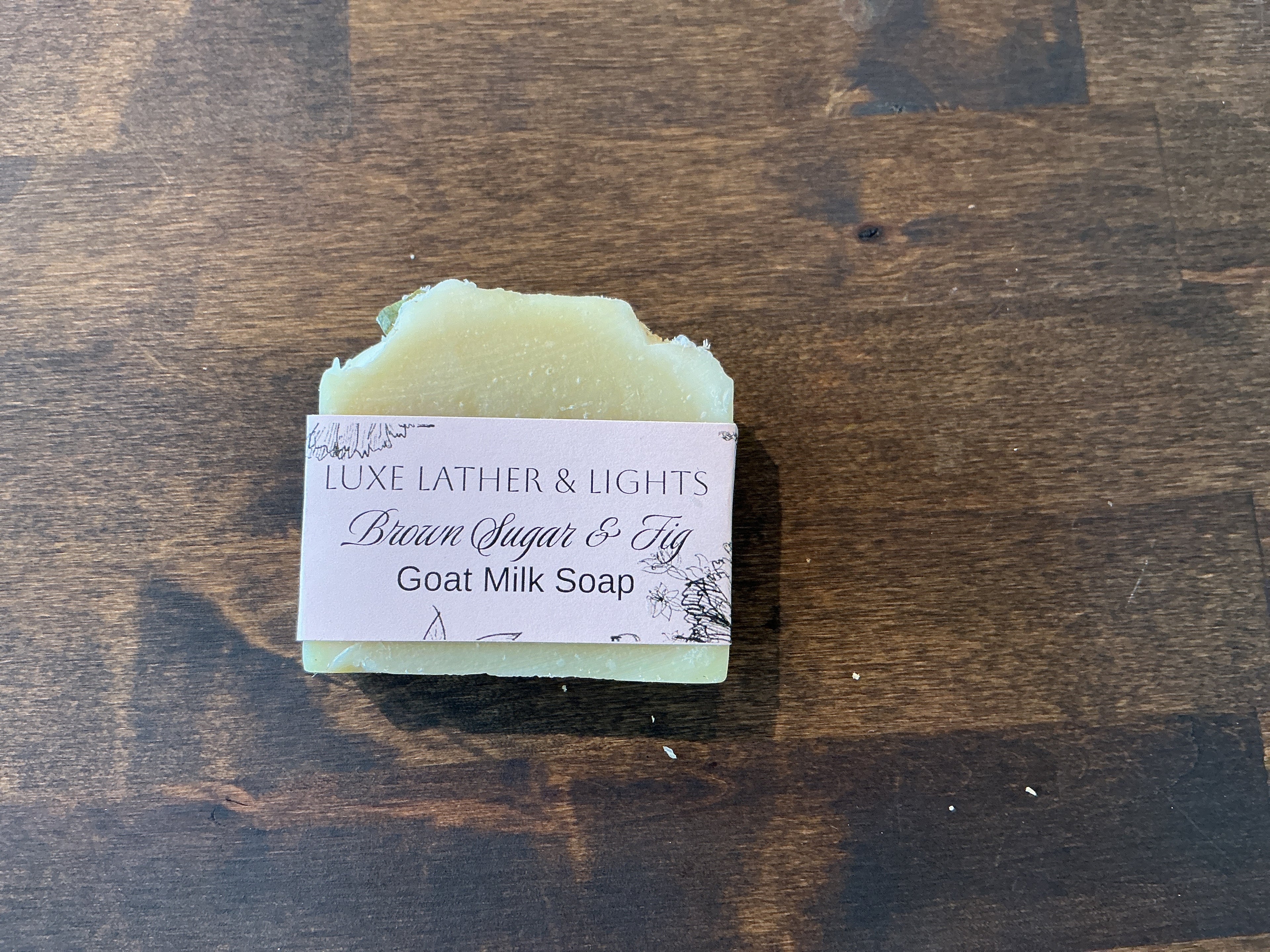 Brown Sugar & Fig Goatmilk Soap