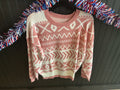Pink Aztec Sweater