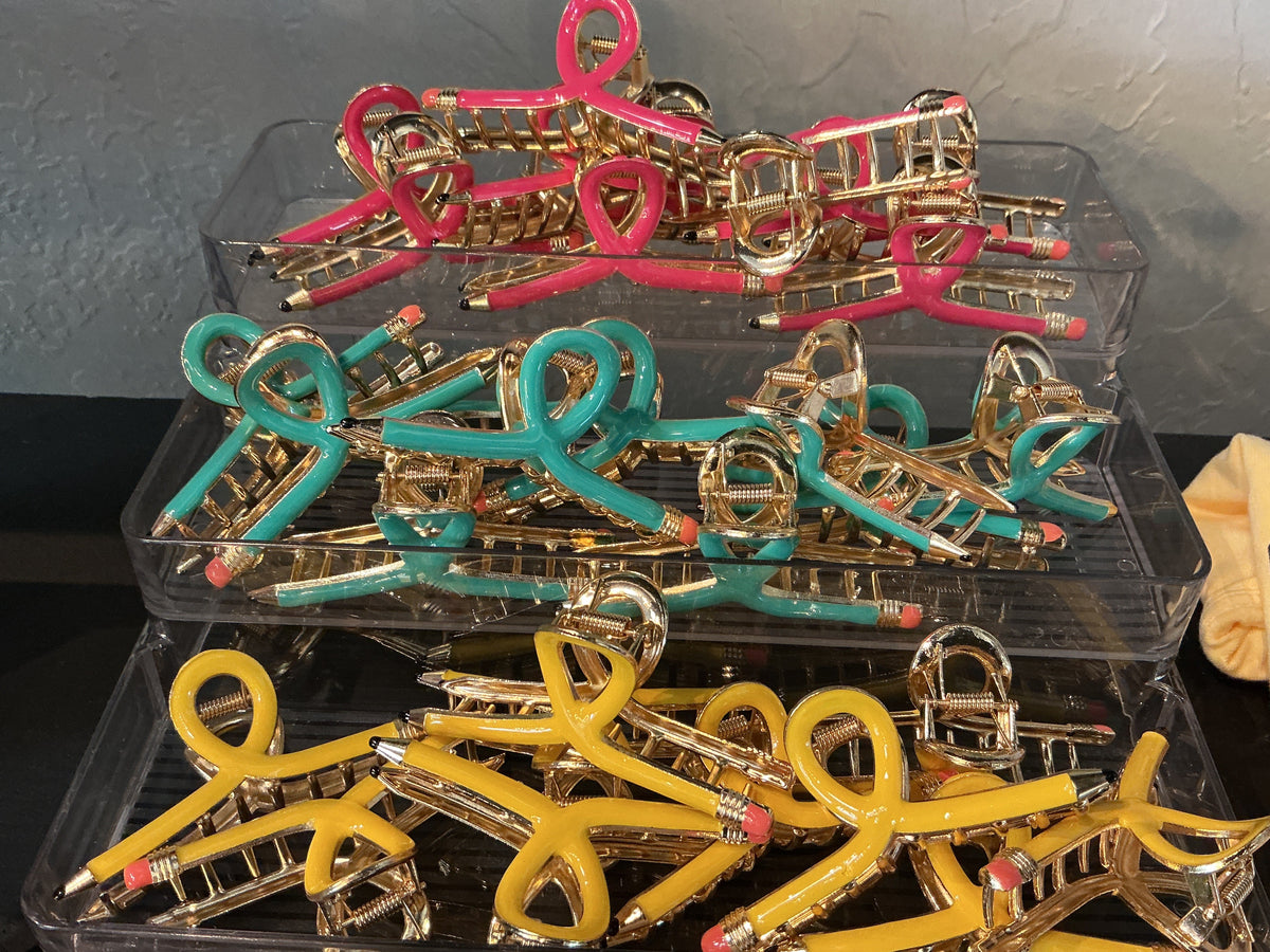 Assorted Metal Hair Clips