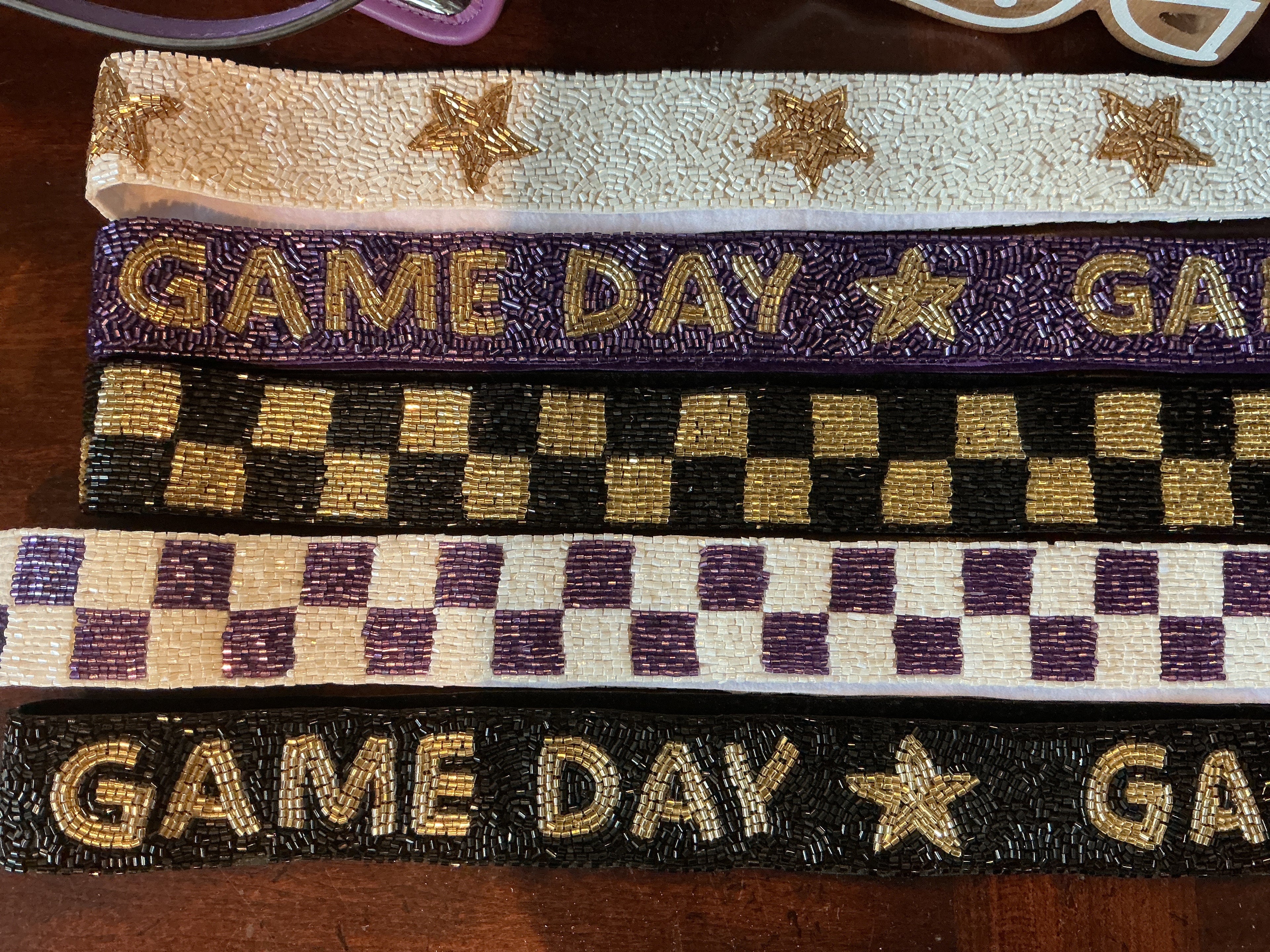 Game Day Beaded Strap
