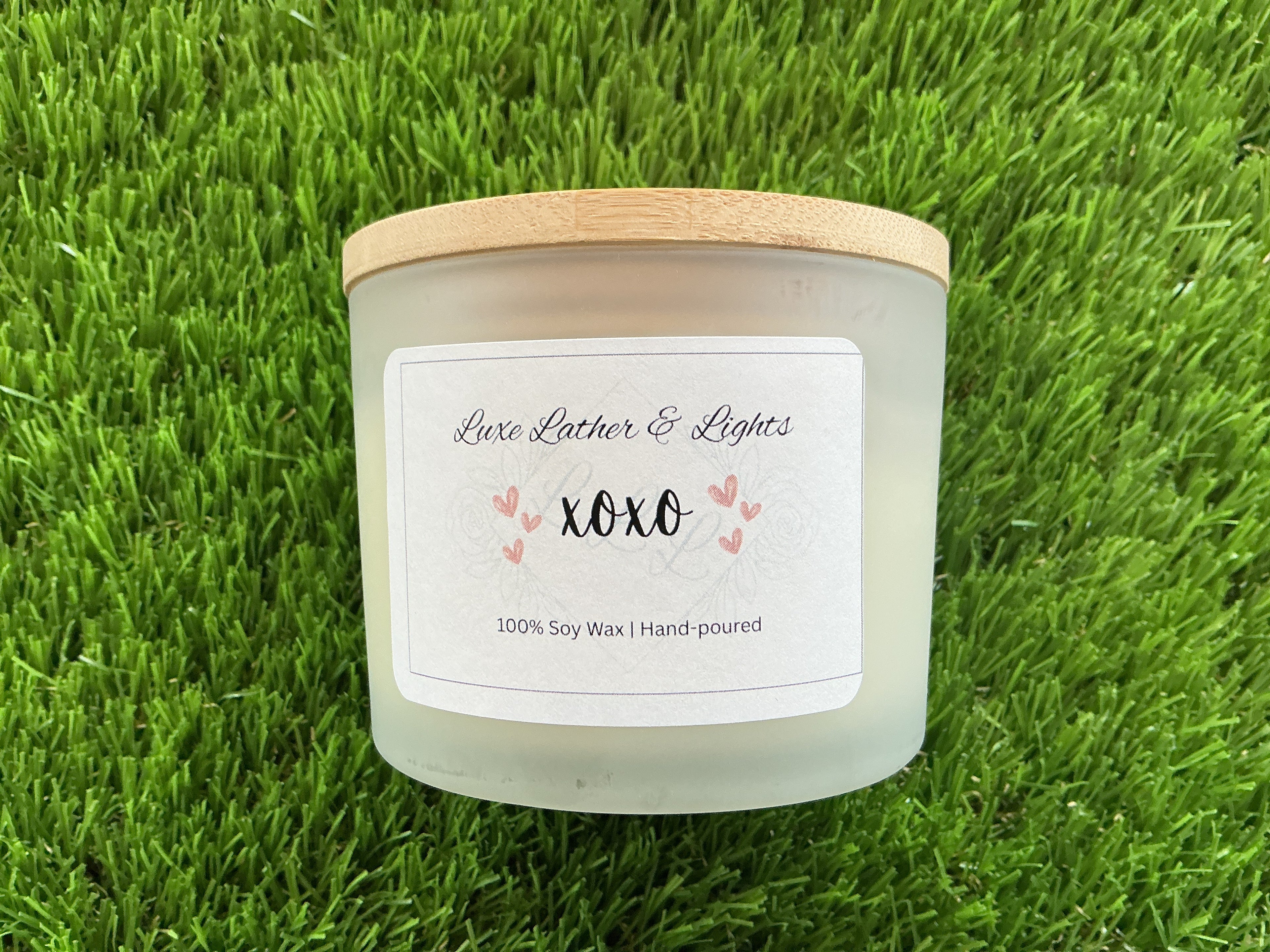 XOXO Lg Candle