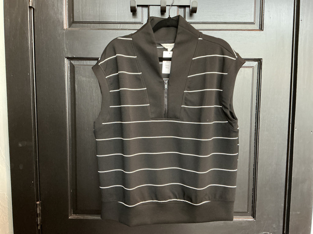 Modal Scuba Luxe Quarter Zip Sleeveless Top