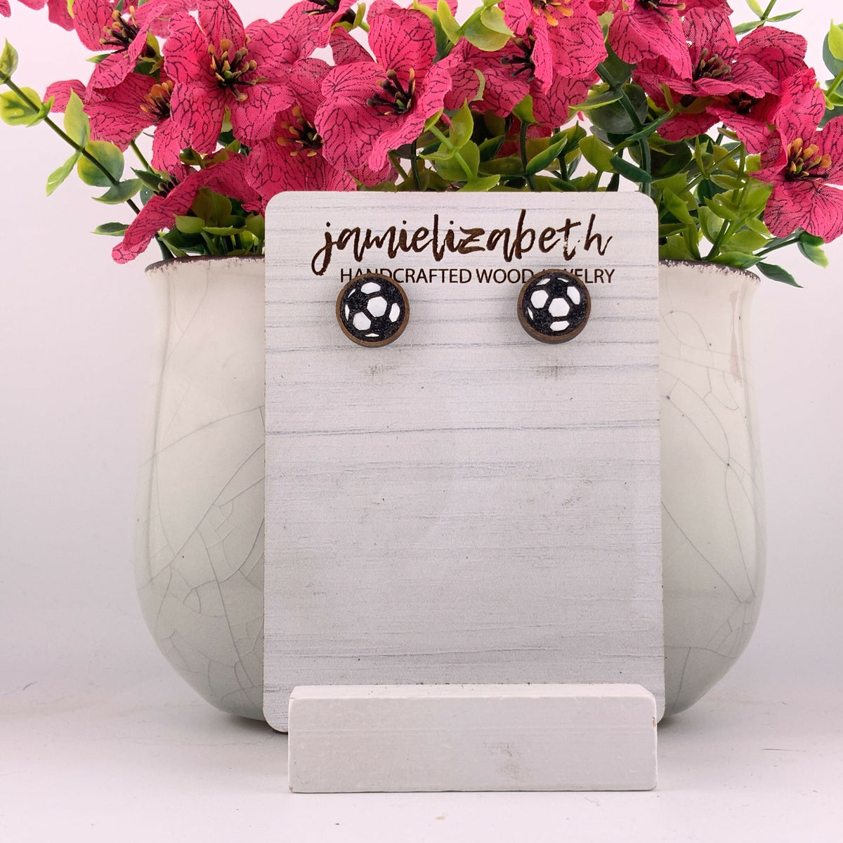 Soccer Earrings