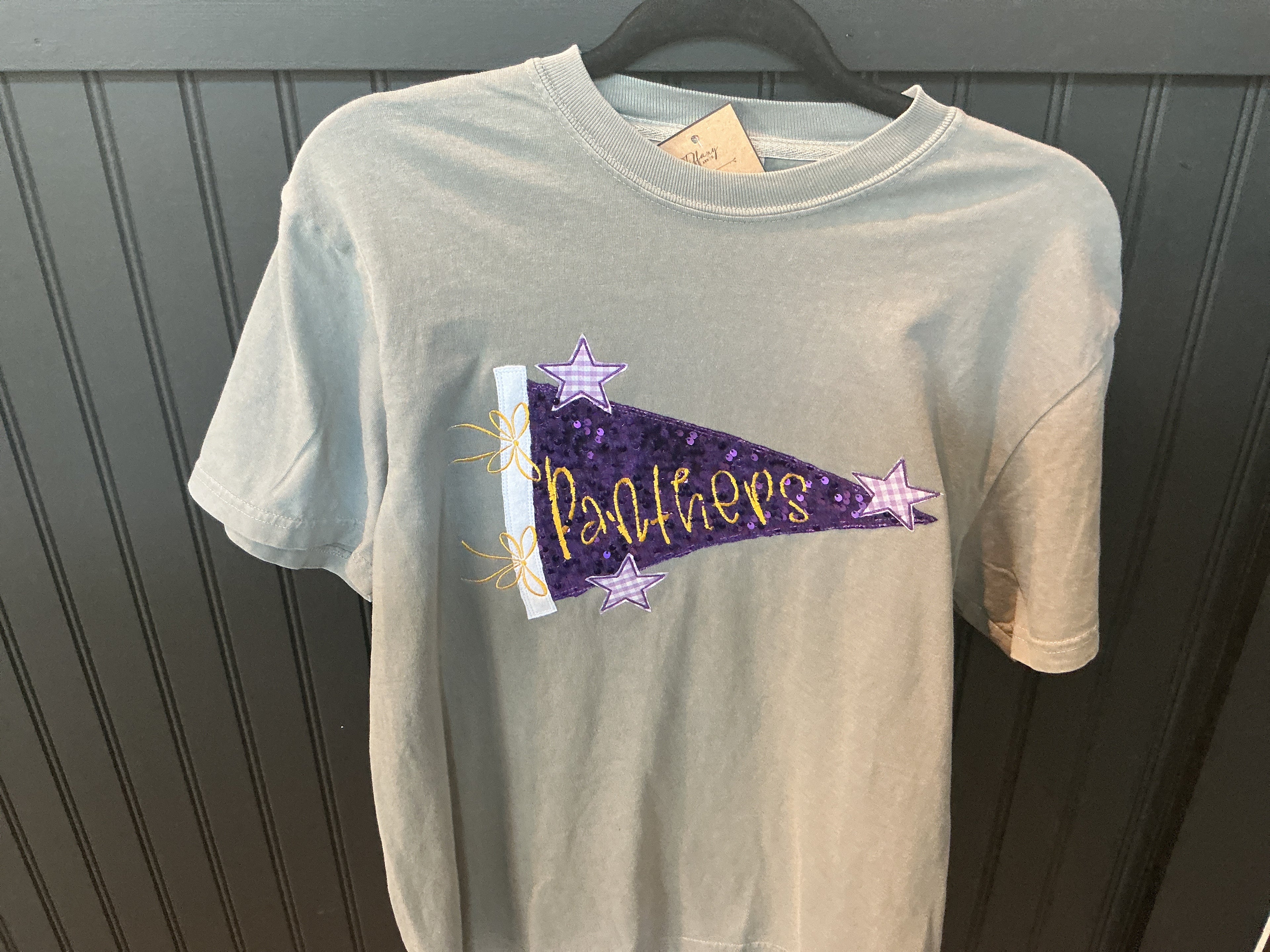 Panther pennant tee - Tiffany Ann
