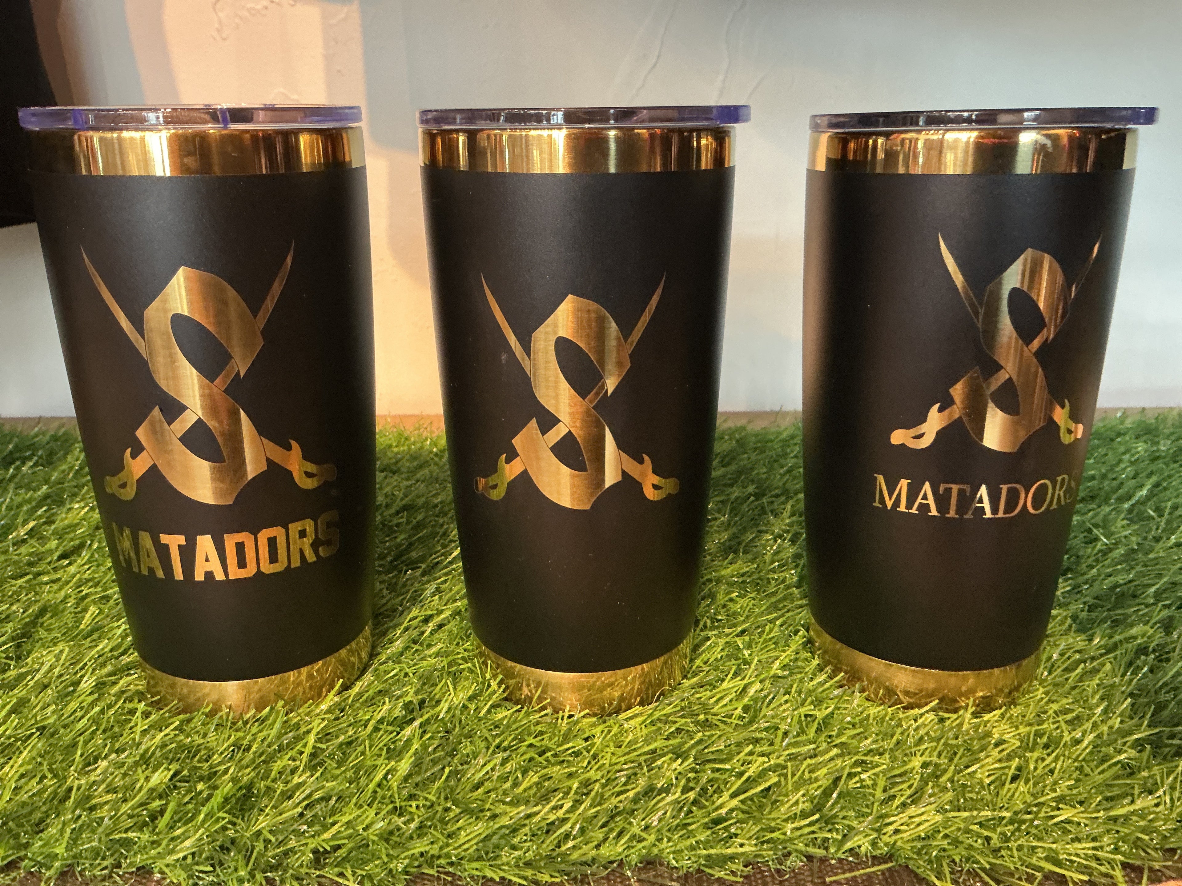 Swords up Matadors 20oz