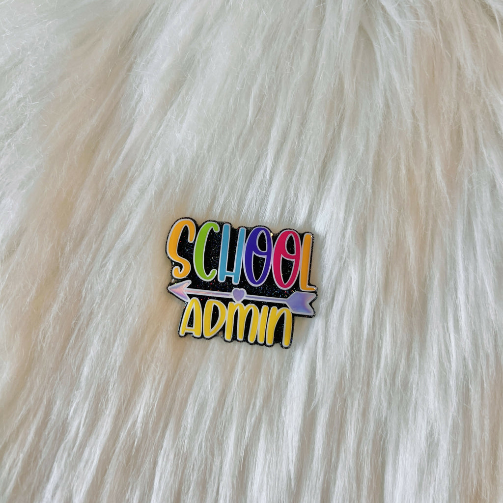 School Admin Badge Topper