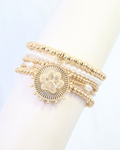 Caroline Hill Multi Bracelet with Paw
