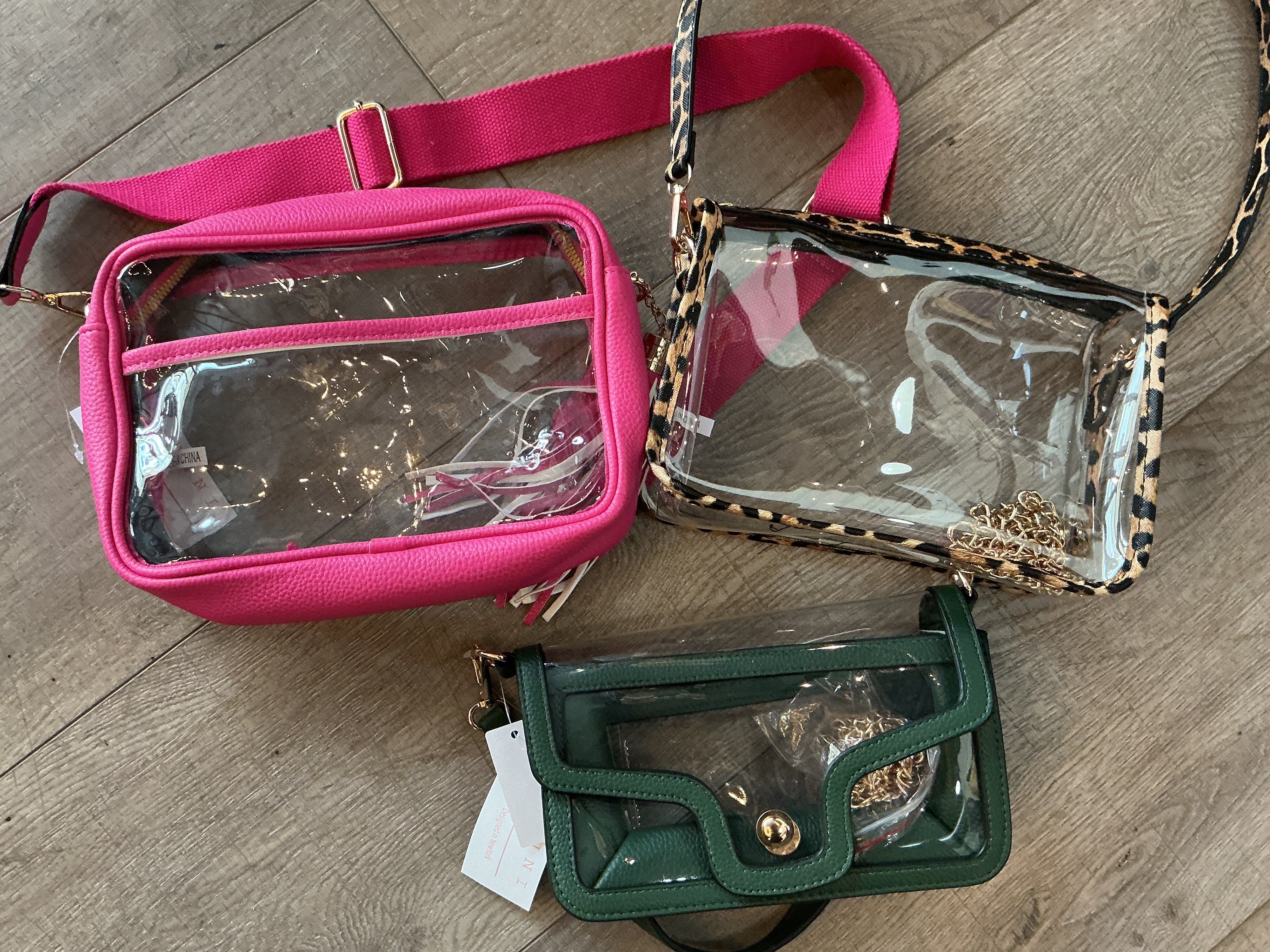 Clear Purse Asst. Colors