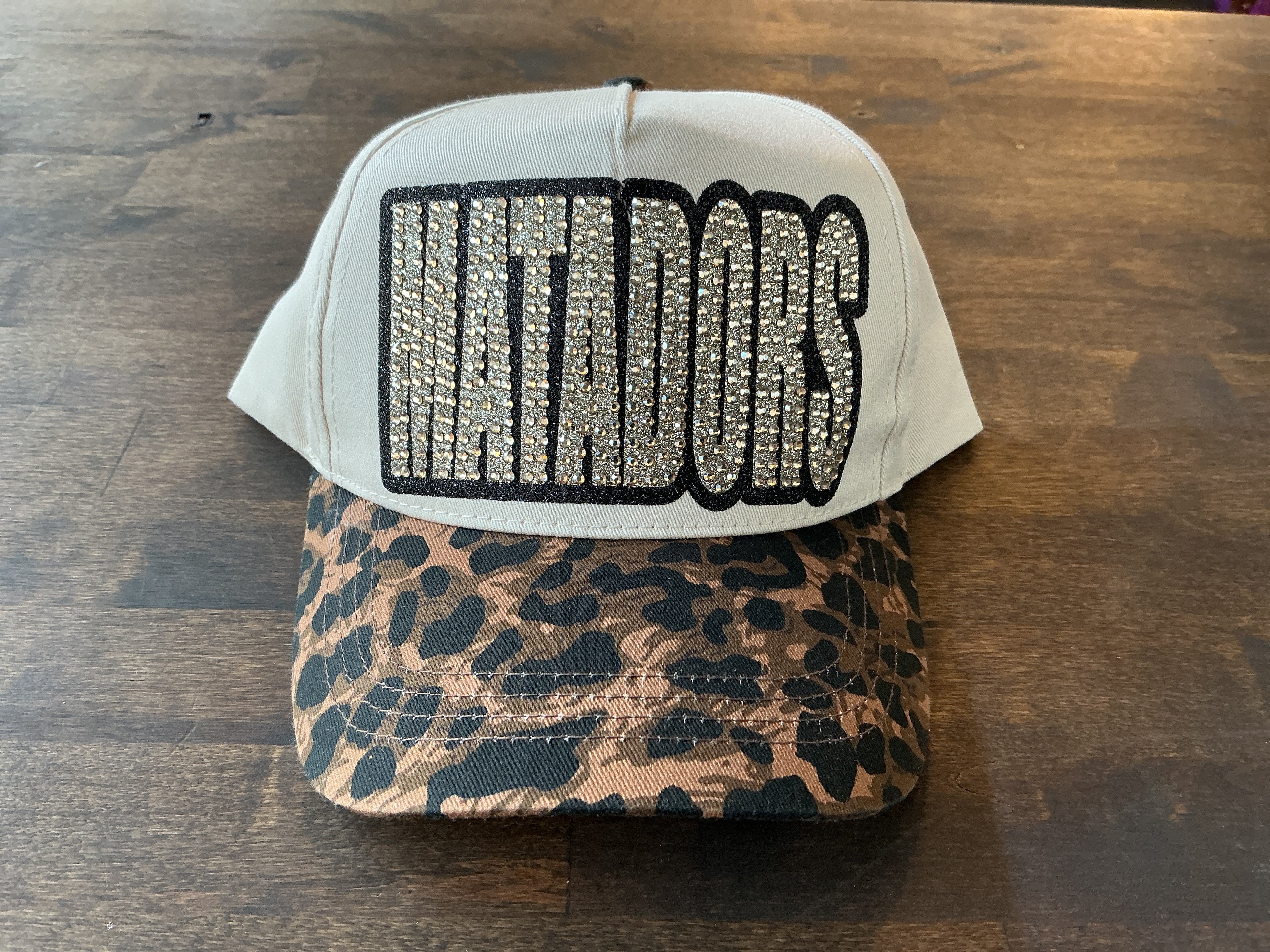 Leopard Bling Matador Hats