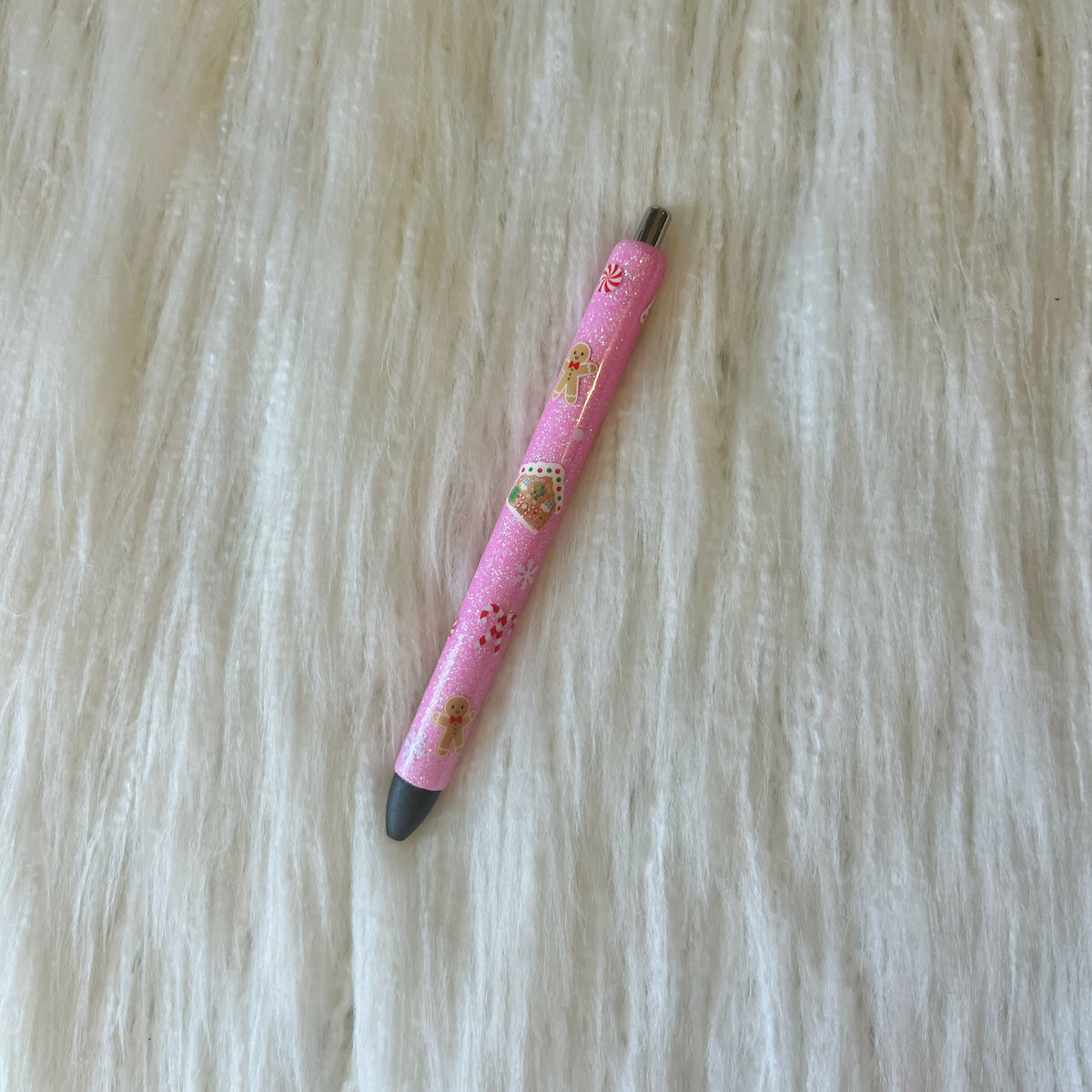 Pink Gingerbread Pen