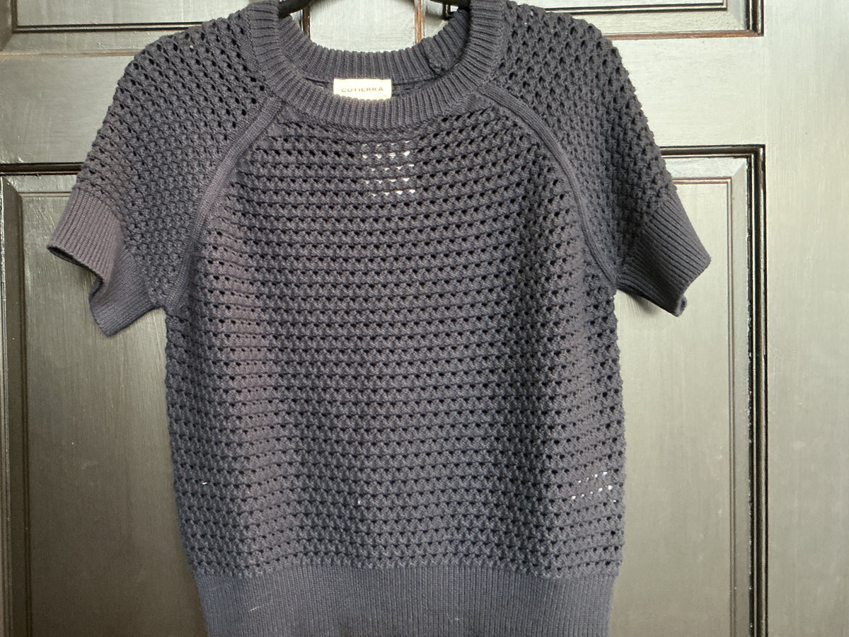 Navy Cotierra Sweater