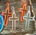 Backpack/ Key Chain Rubber Cross