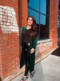 Green Duster Jacket