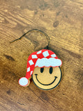 Freshie- Santa Hat Smiley