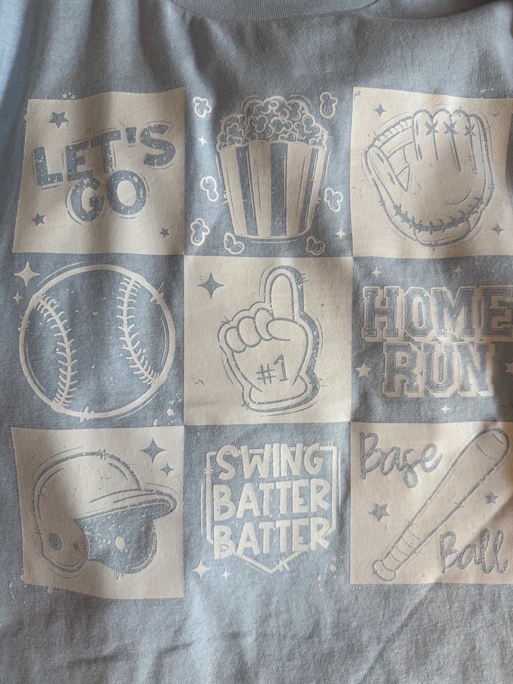 Baseball Grid Shirt