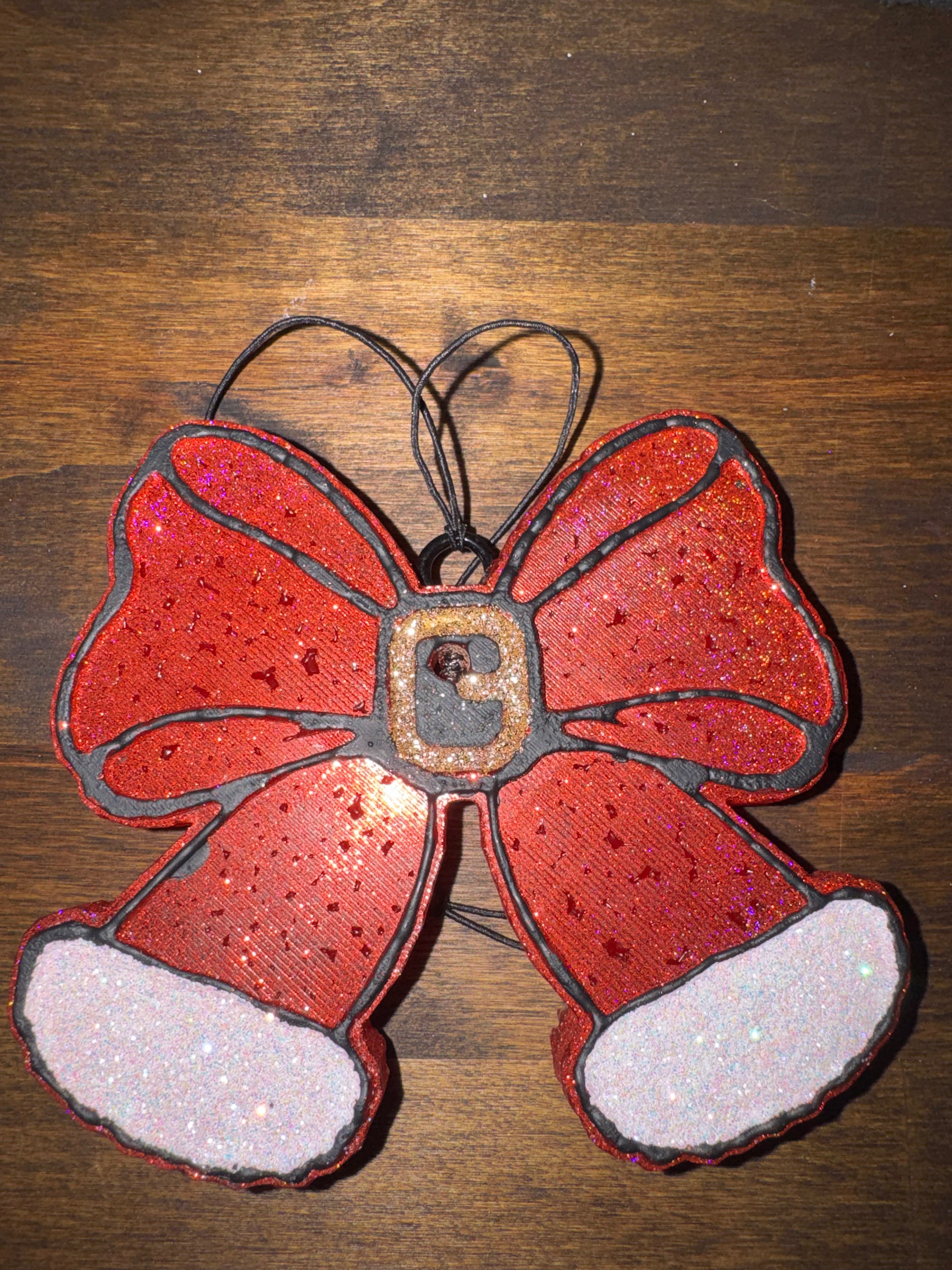 Freshie- Santa Bow