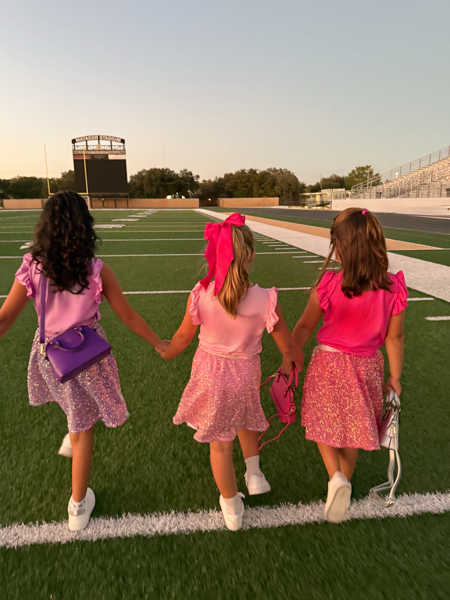 The Pretty-in-(light) Pink Short Sleeve Ruffle Tee