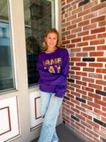 The Bonnie Purple Sweater