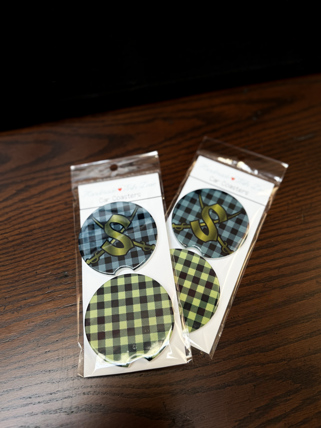 Seguin Car Coasters
