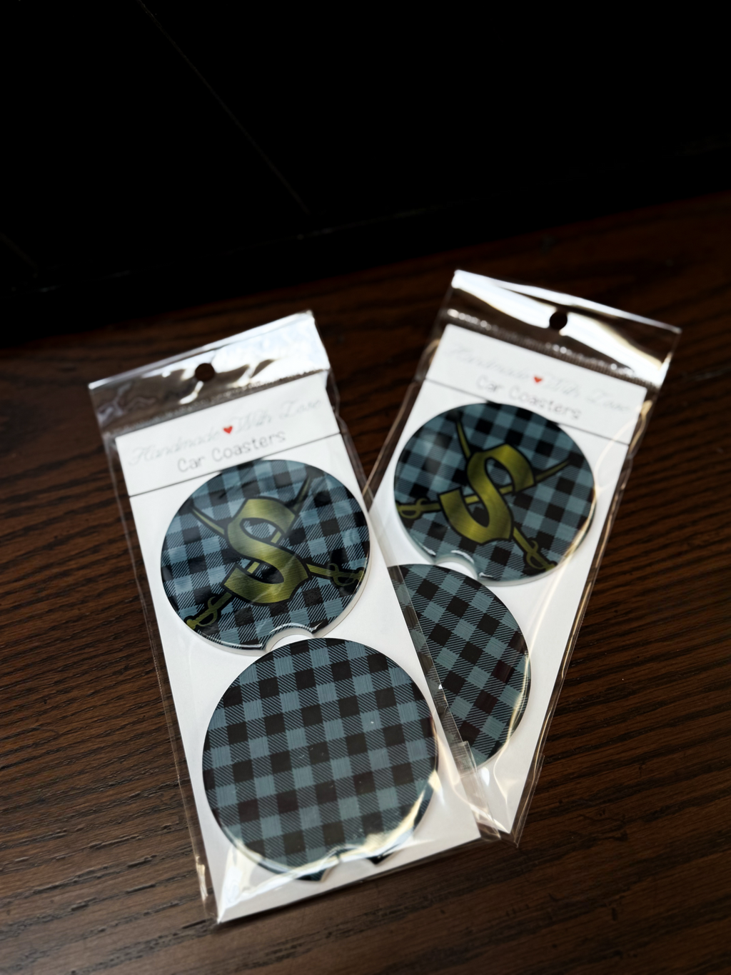 Seguin Car Coasters