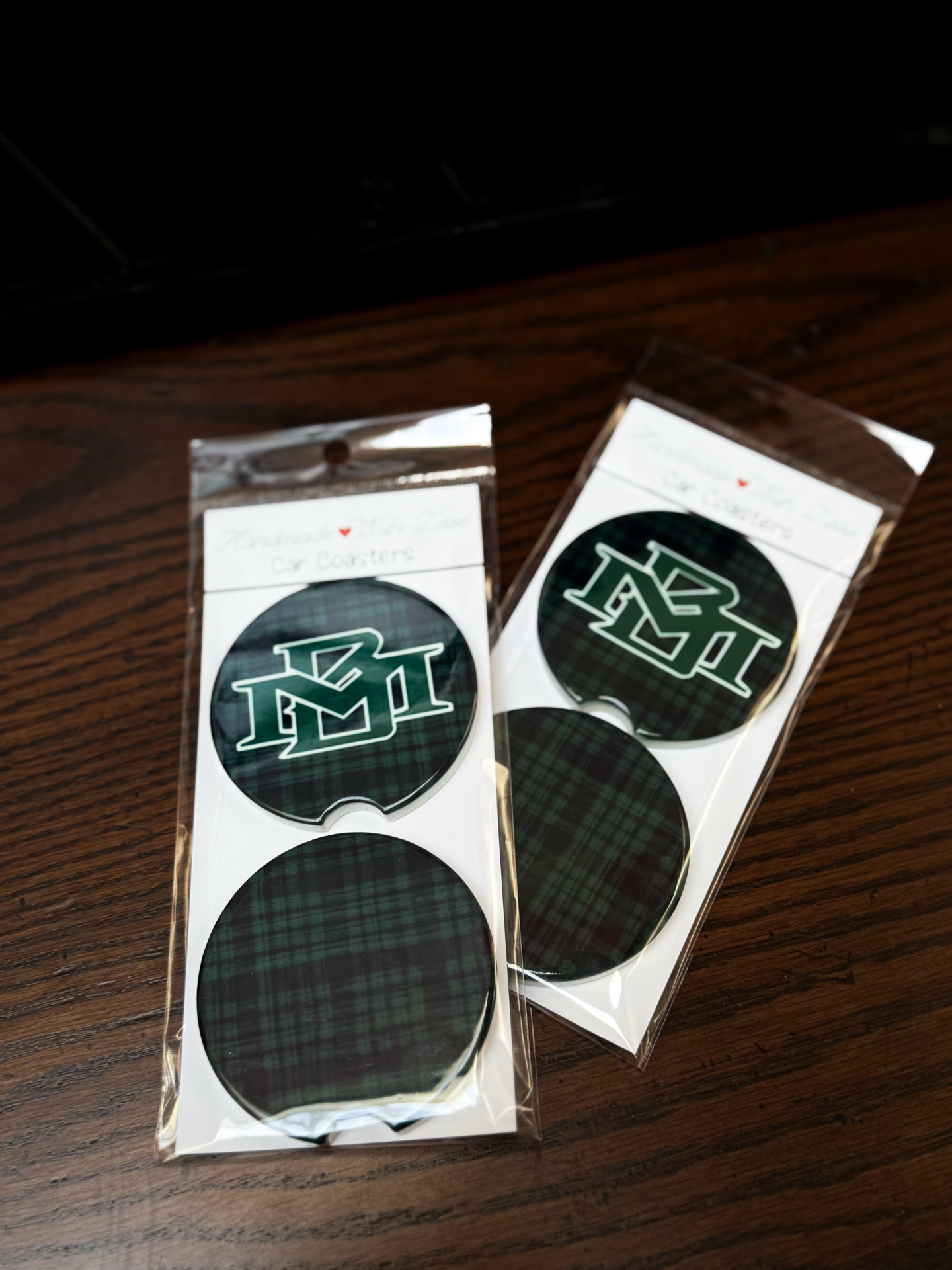 Marion Car Coasters