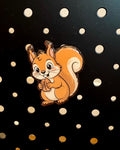 Squirrel w/ Pecan Magnet