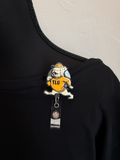 Throwback Bulldog Badge Reel