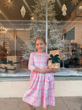 Pink Plaid Dress
