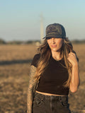 Old school camo hat