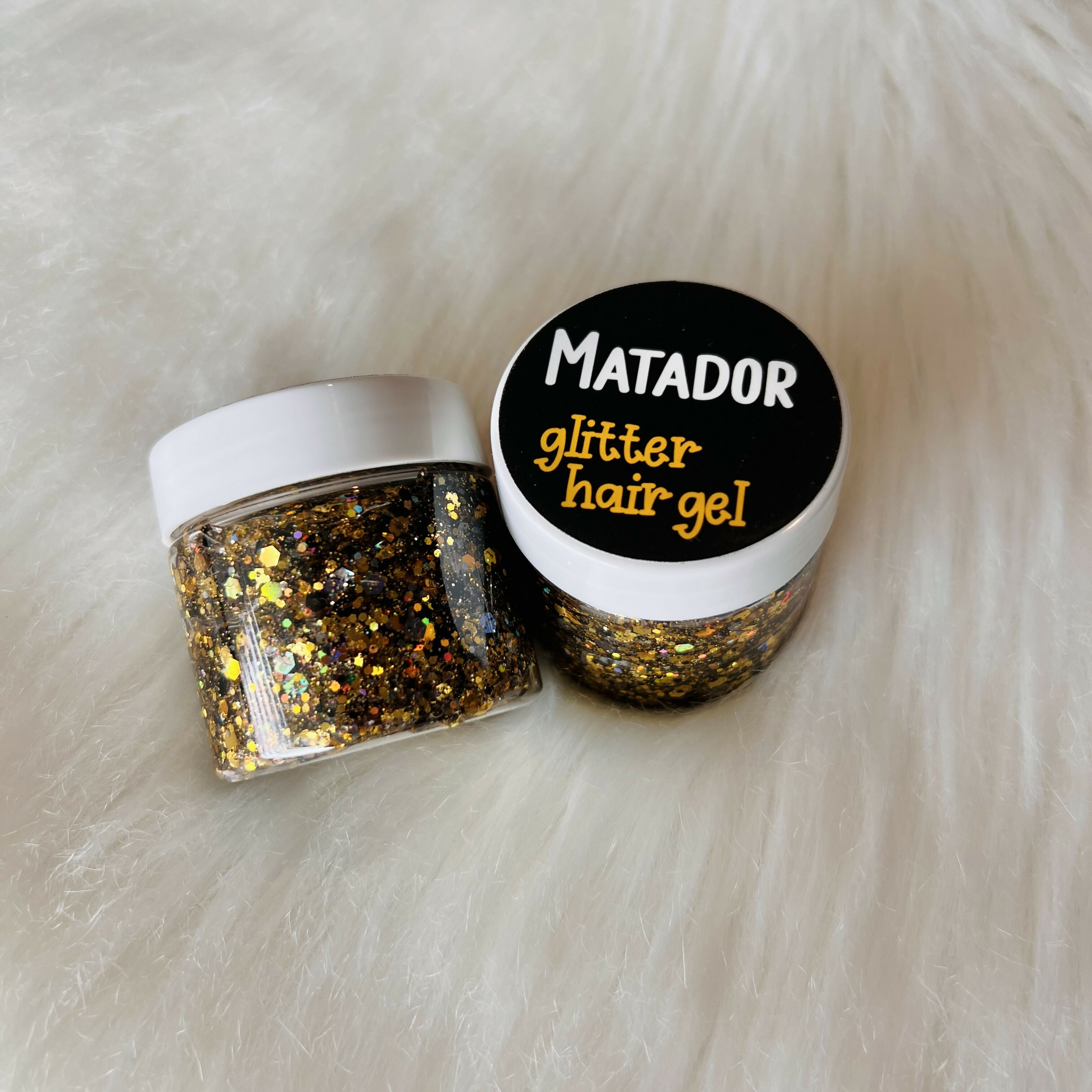 Large Matador Glitter Hair Gel