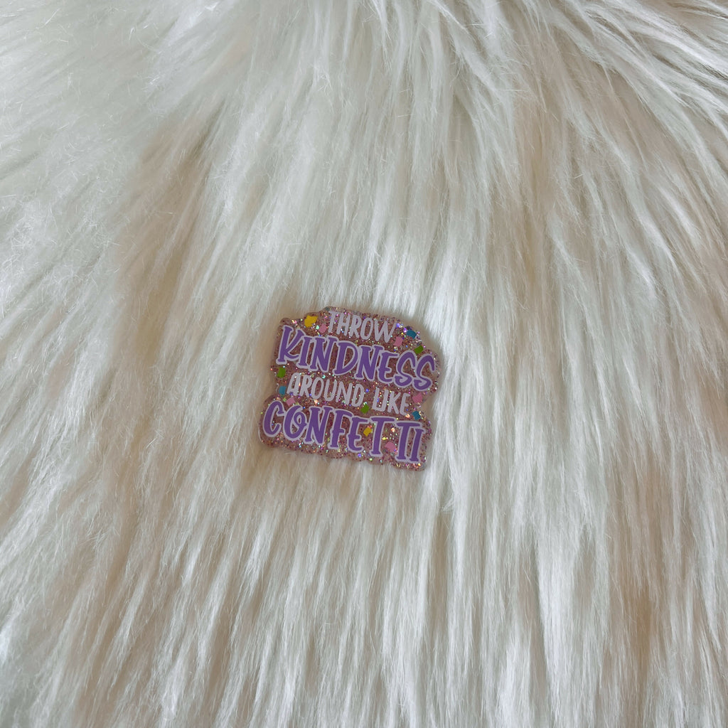 Throw Kindness Badge Topper