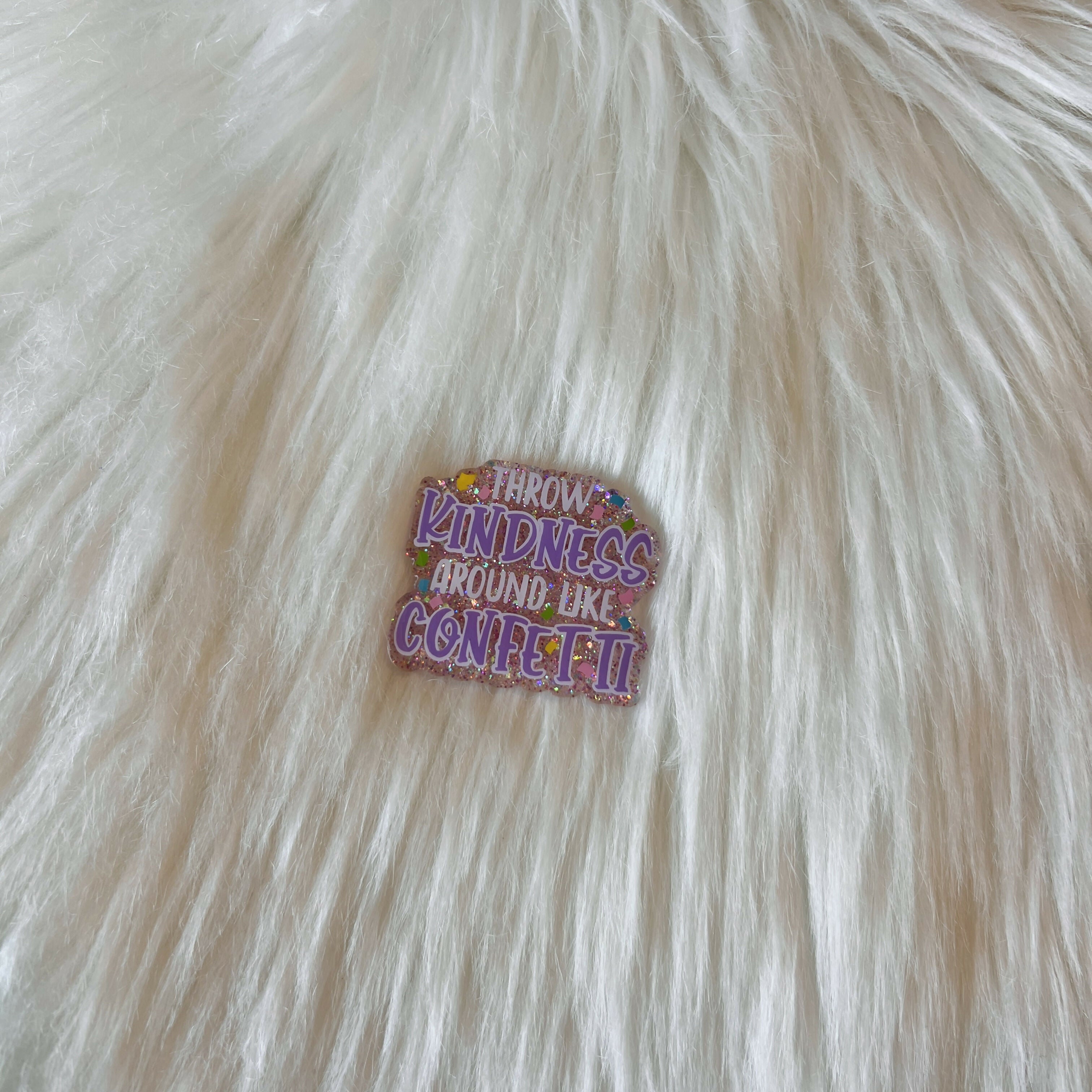 Throw Kindness Badge Topper