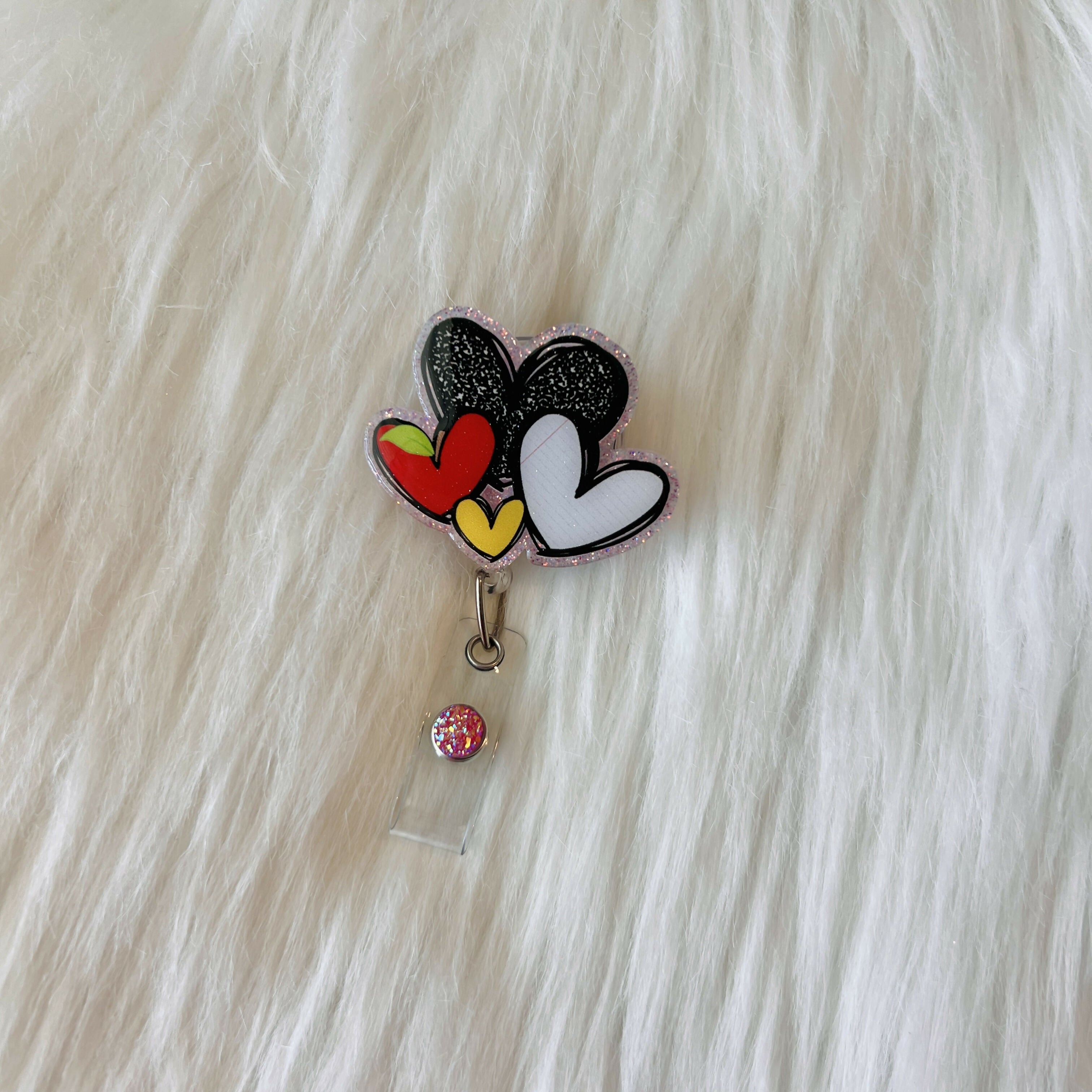 School Hearts Badge Reel