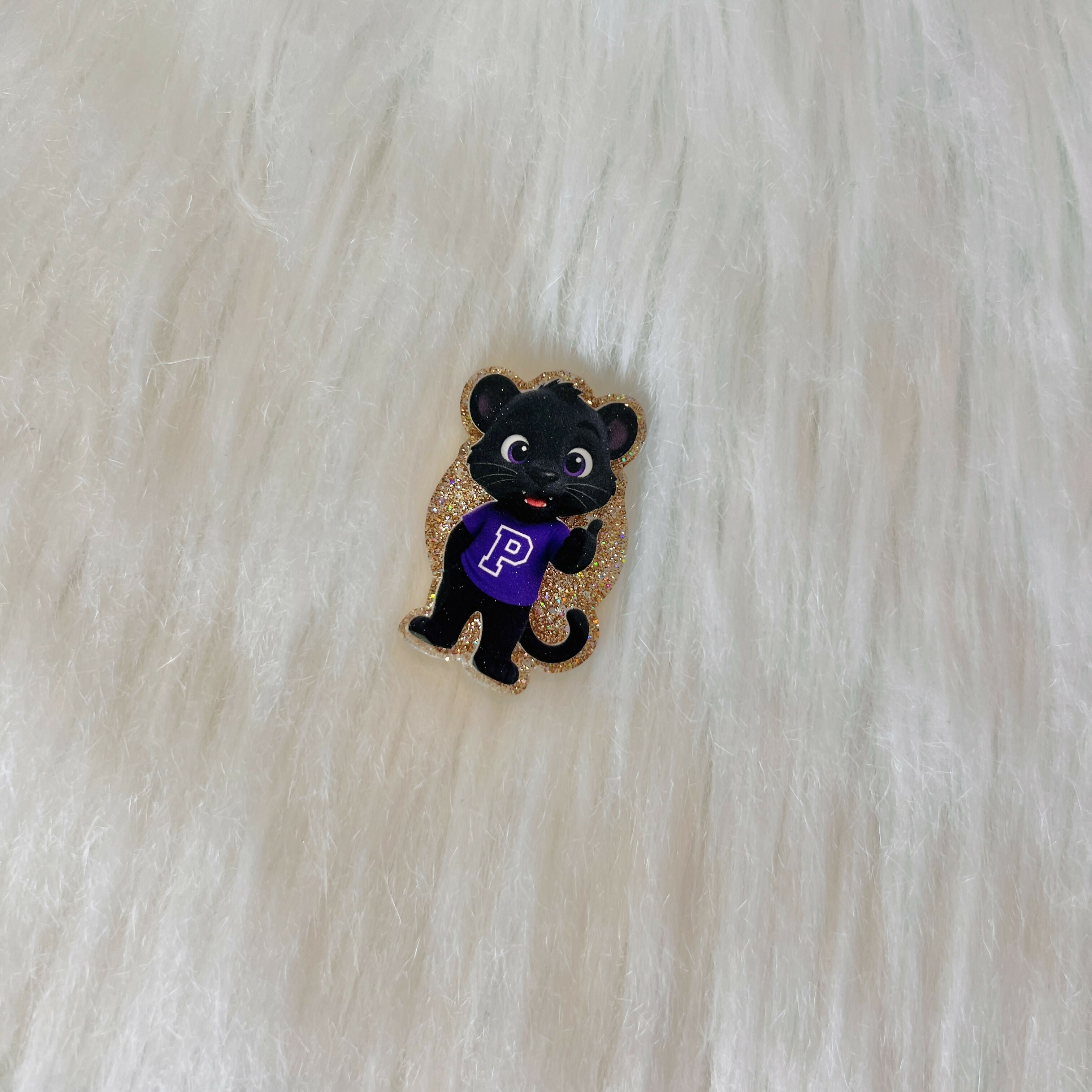 Mini Panther Badge Topper