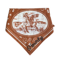 Terracotta Howdy chainstitch bandana