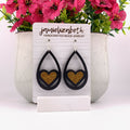 Gold Heart Earrings